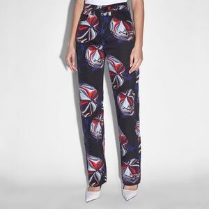 [SOLD] KSUBI x P.E. Nation Playback Warped High Waisted Relaxed Fit Jeans